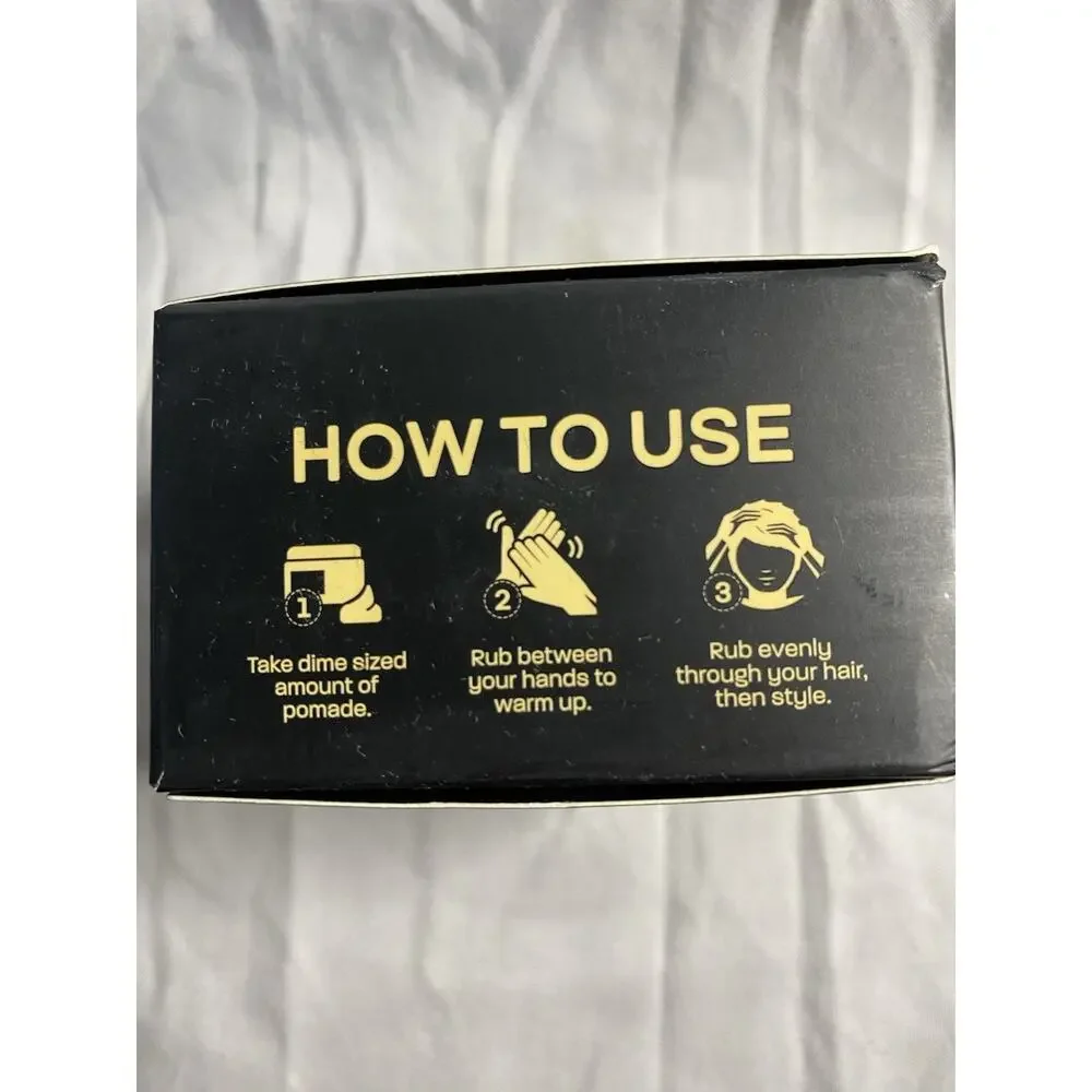 BASED Bodyworks Pomade 3 oz Santal Sandalwood Medium Hold Hair Styling NEW